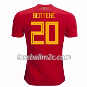 Fußballtrikots Belgien Benteke 20 Heim Trikotsatz WM 2018